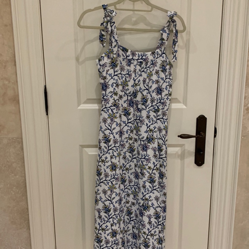 Paisley Print Midi Dress
